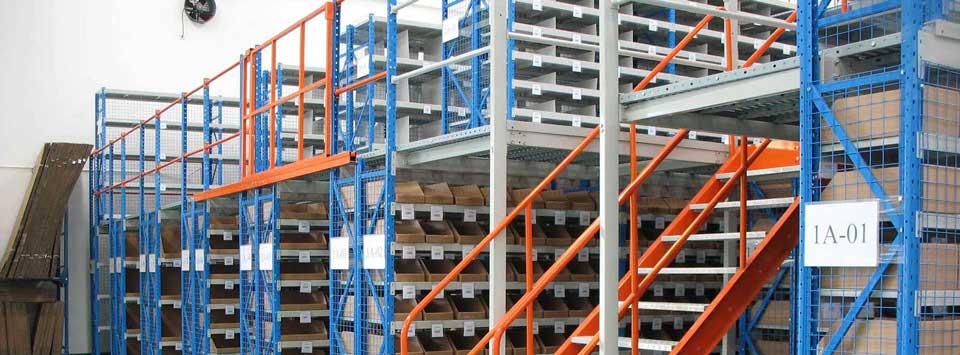 Mezzanine Floor Racking Systems Manufacturers, Suppliers in Pune, Chakan, Hyderabad | Space Create Engineers